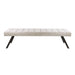 Bank Raster | Zand-bruin 180cm