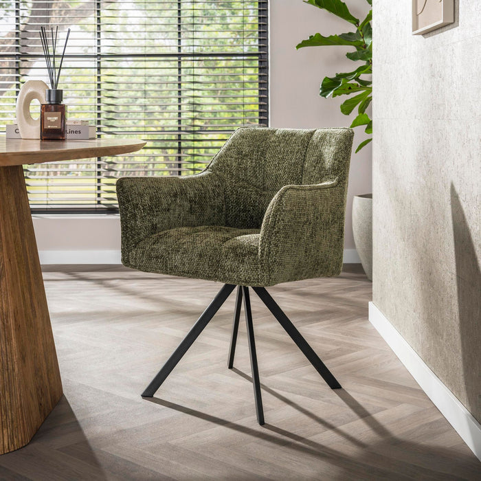 Eetkamerstoel Raster - Hoven Groen