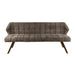 Eetkamerbank Raster | Taupe-bruin