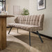 Eetkamerbank Raster | Champagne