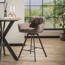 Barstoel Raster - Hoven taupe