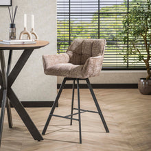 Barstoel Raster - Hoven champagne