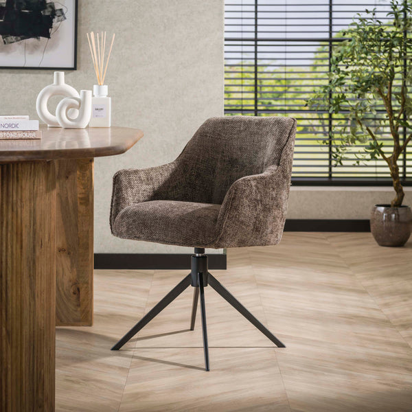Eetkamerstoel Pull - Hoven Taupe