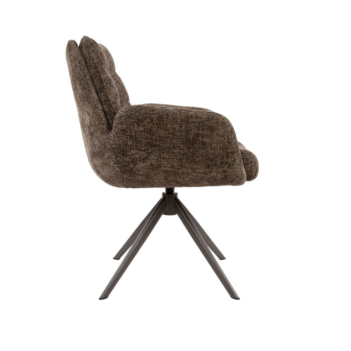 Eetkamerstoel Lounge - Hoven Taupe