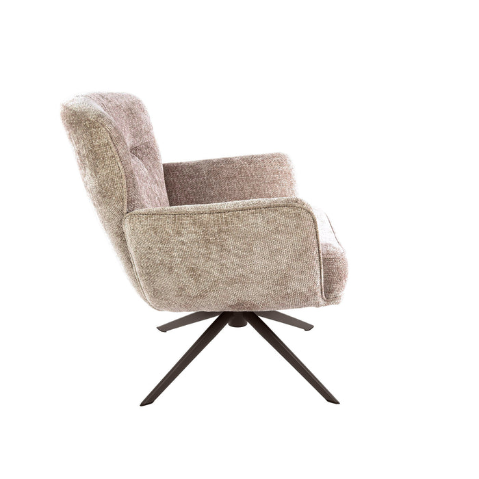 Fauteuil Forza Draaibaar | Zand-bruin