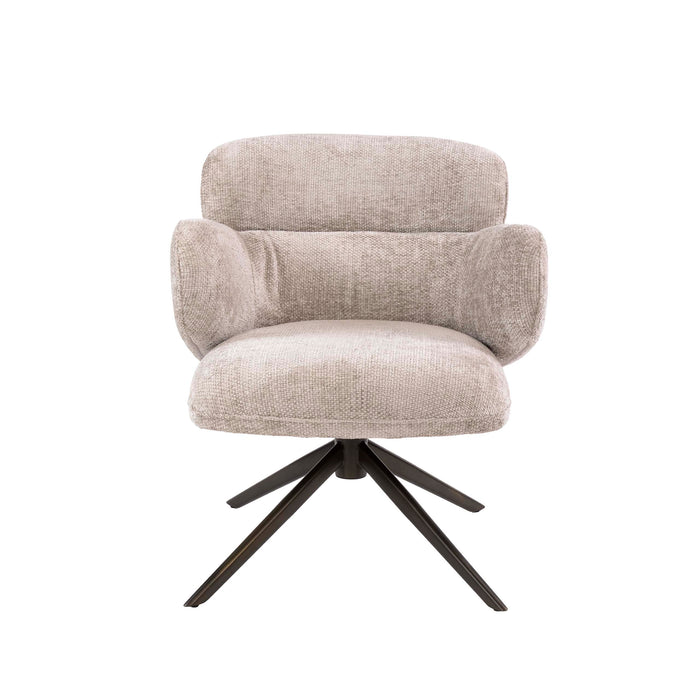 Fauteuil Flex Draaibaar | Zand-bruin