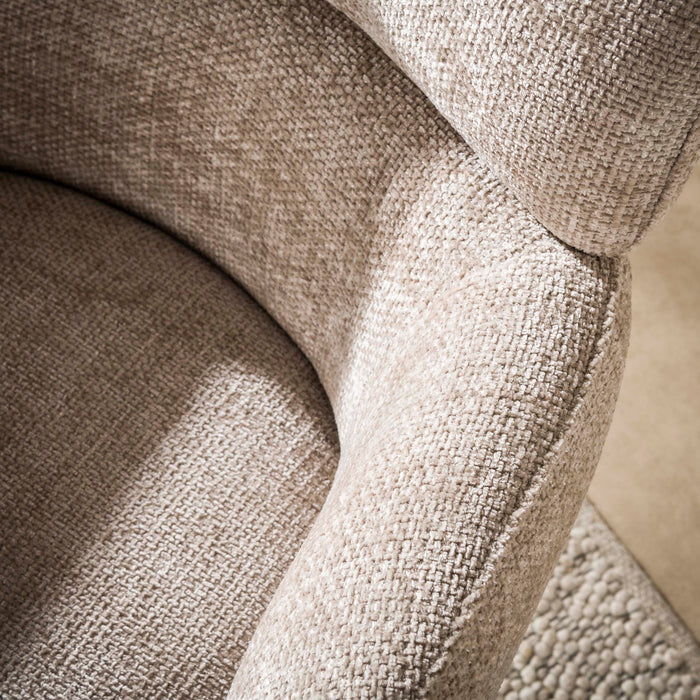 Fauteuil Flex Draaibaar | Zand-bruin