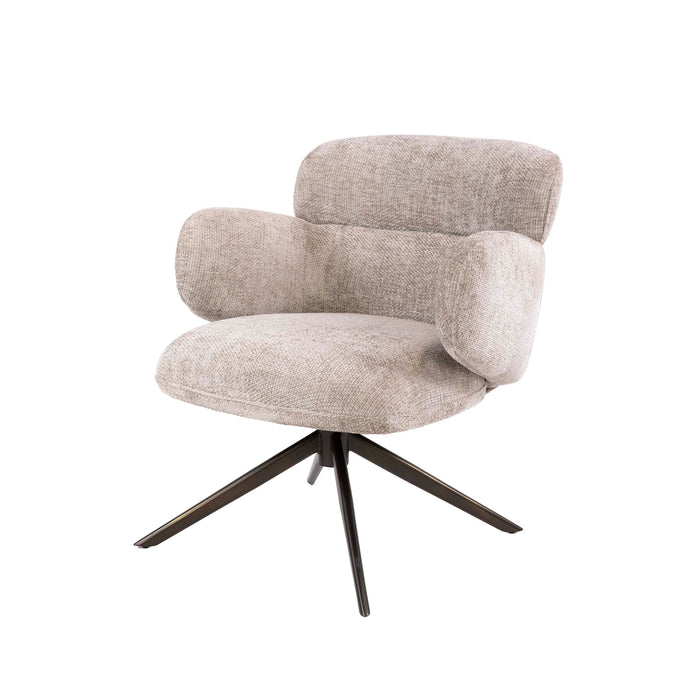 Fauteuil Flex Draaibaar | Zand-bruin