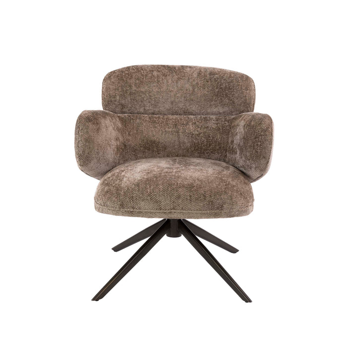 Fauteuil Flex Draaibaar | Champagne-bruin