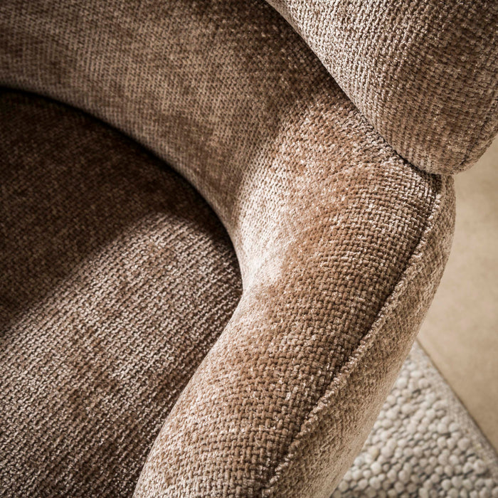 Fauteuil Flex Draaibaar | Champagne-bruin