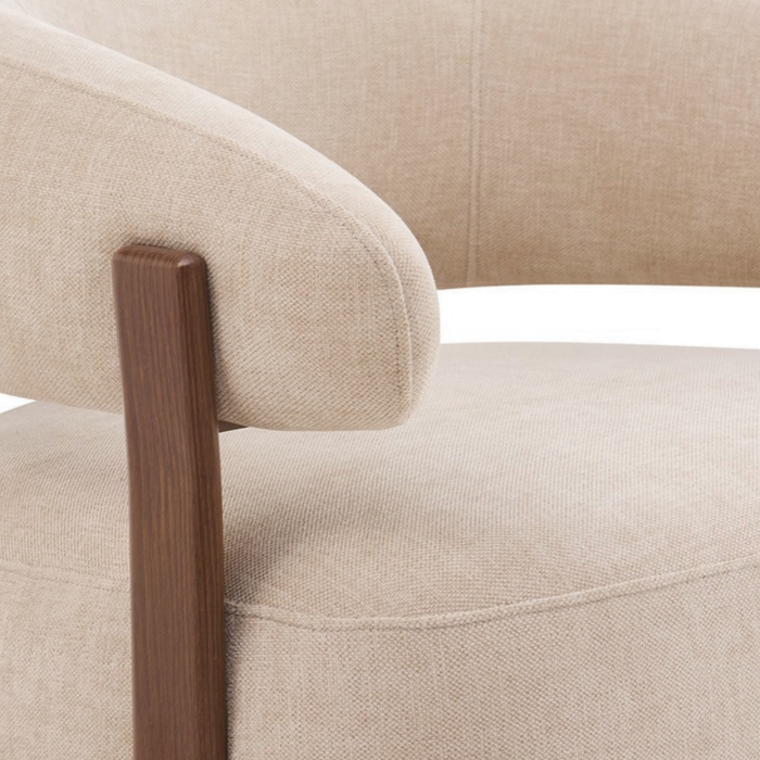 Fauteuil Rose | Beige