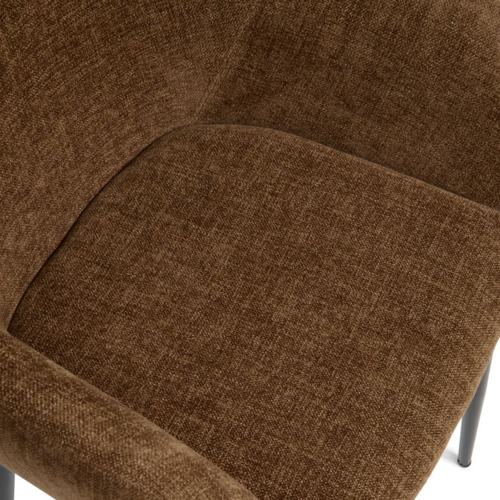 Eetkamerstoel Zara – Stof Choco