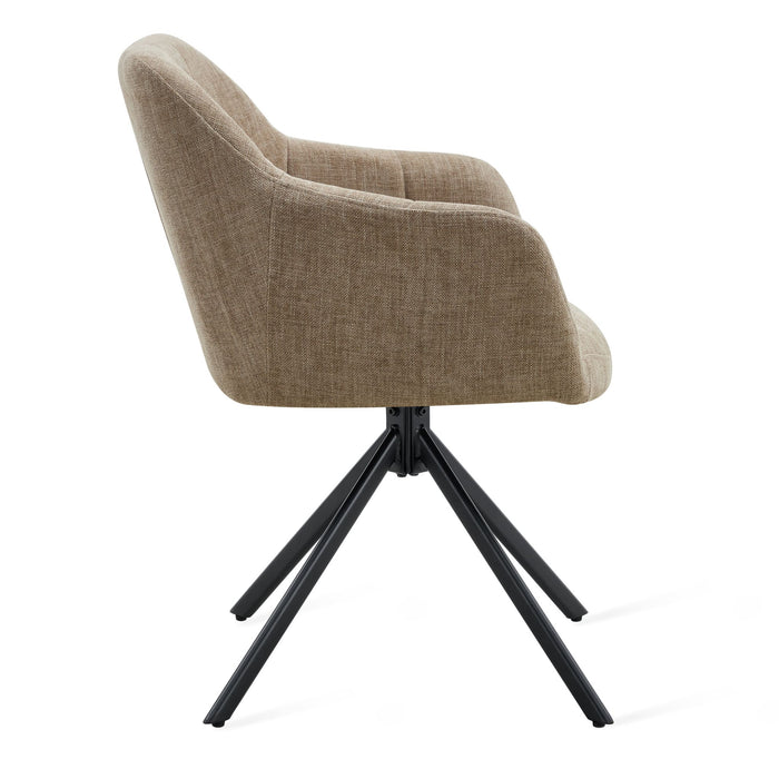 Eetkamerstoel Jesse – Stof Taupe