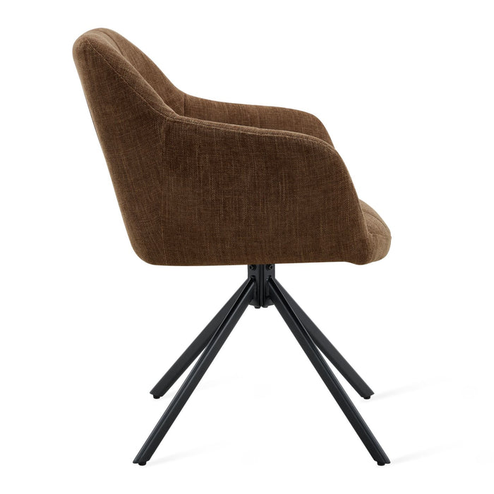 Eetkamerstoel Jesse – Stof Choco