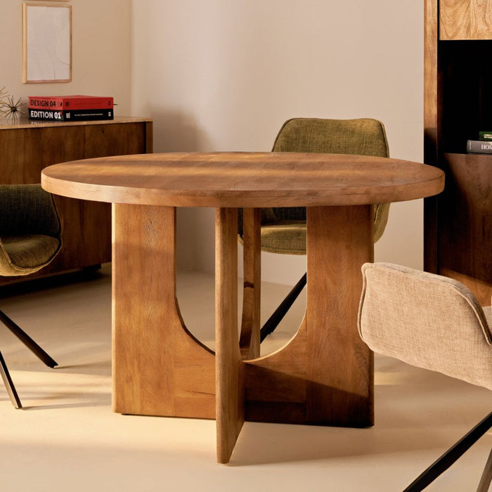 Eettafel Nova Bruin - Ø120cm | Rond