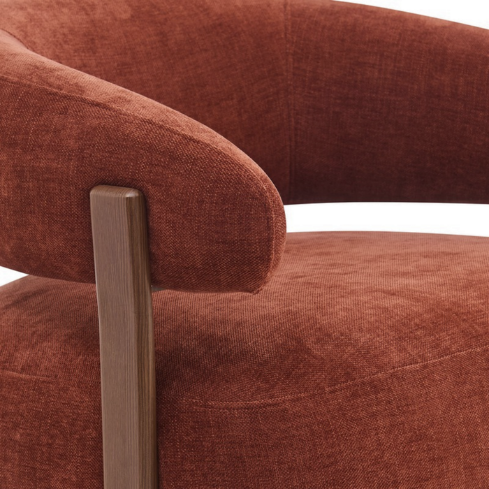 Fauteuil Rose | Burgundy