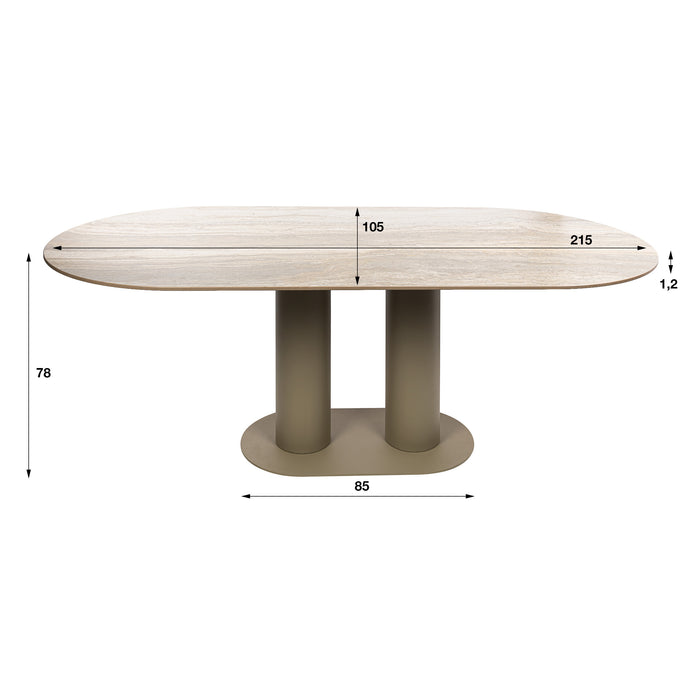 Eettafel Selvo | Zand