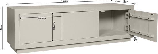 TV-Meubel Brussel | Sand 150cm