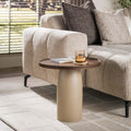 Bijzettafel Dune | Beige / Brown 50cm