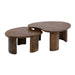 Salontafel Mova Set van 2 | Bruin