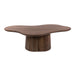Salontafel Central Organisch gevormd | Bruin 135cm