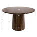 Eettafel Central Rond | Bruin