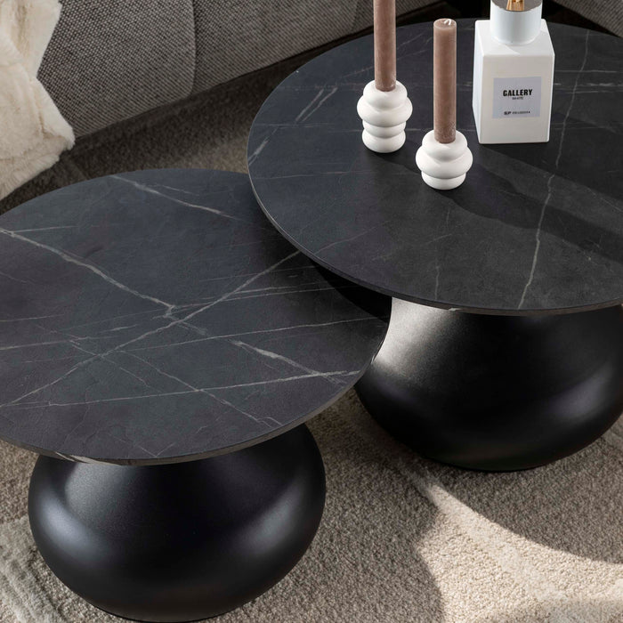 Salontafelset Onyx Drop | Melamine 60/50cm
