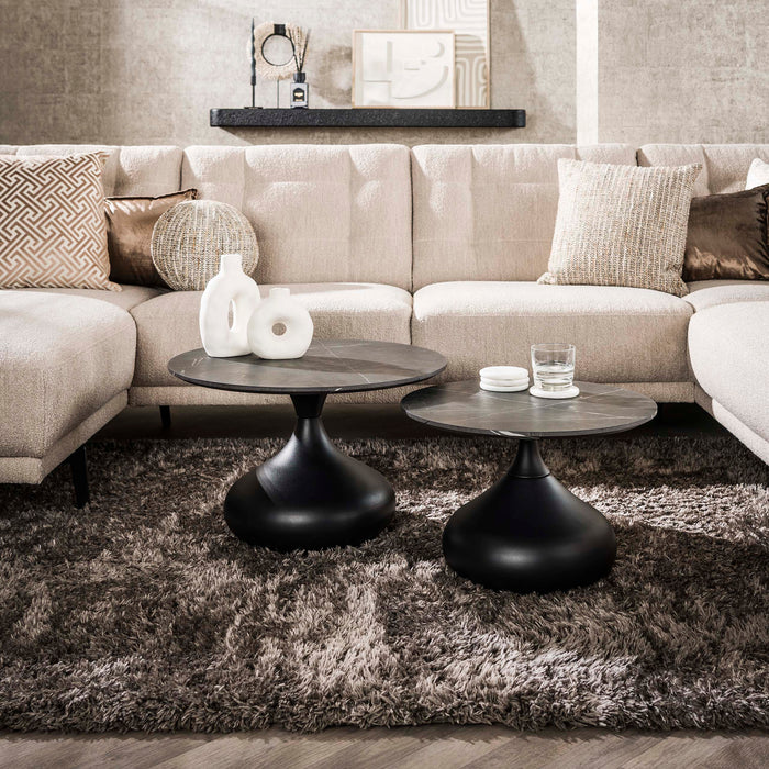 Salontafelset Onyx Drop | Melamine 60/50cm