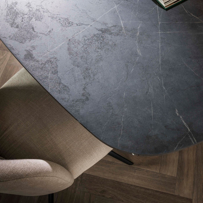 Eettafel Onyx - 215cm | Deens Ovaal