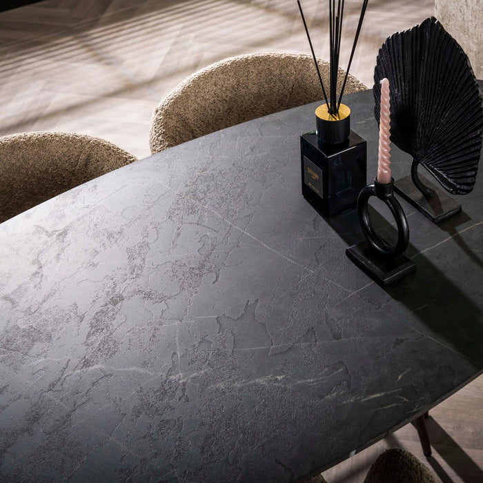 Bartafel Onyx melamine - 140cm