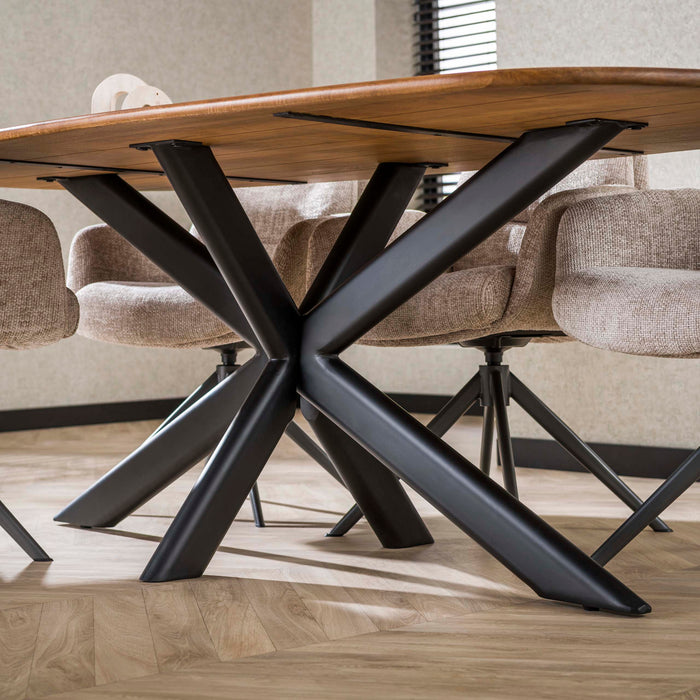 Eettafel Cliff Naturel - 215cm | Deens Ovaal