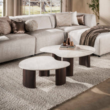 Salontafelset Ceramo | Donkerbruin - keramiek Aperto