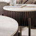 Salontafel Ceramo Rond Set van 2 | Mahal