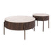 Salontafel Ceramo Rond Set van 2 | Mahal
