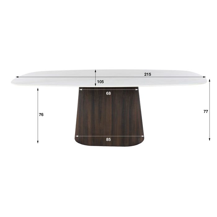 Eettafel Ceramo Centro | Mahal