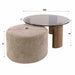 Salontafel Tinto | Brons glas