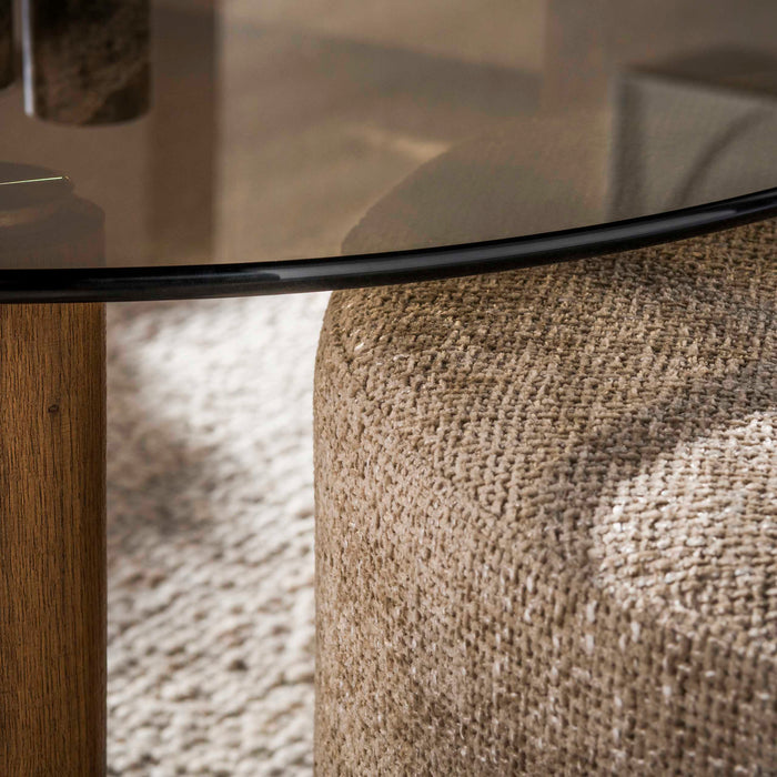 Salontafel Tinto | Brons glas