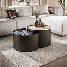 Salontafel Metal Half Moon | keramiek