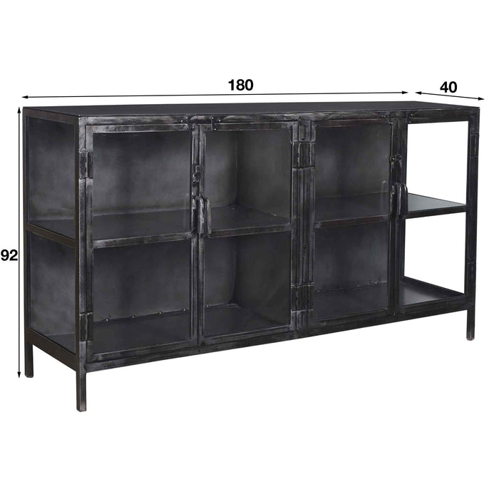 Dressoir Rift | Metal 180cm