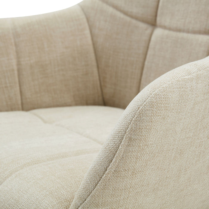 Eetkamerstoel Jesse – Stof Beige