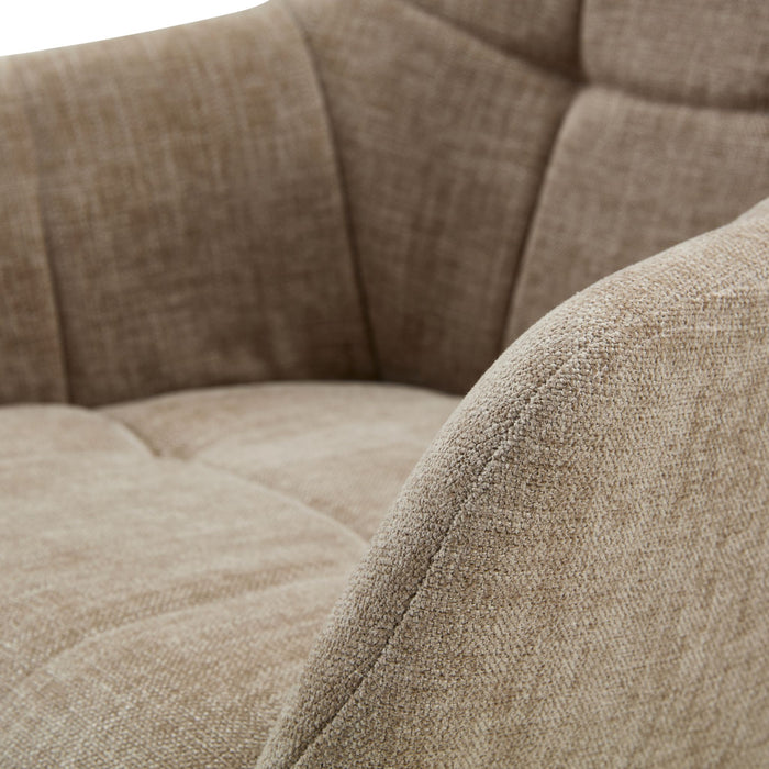 Eetkamerstoel Jesse – Stof Taupe