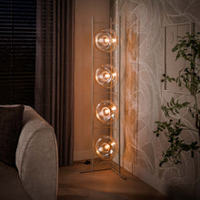 Vloerlamp Soll 4-lichts | Beige