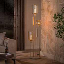 Vloerlamp Serene Switch 2+3L | Beige