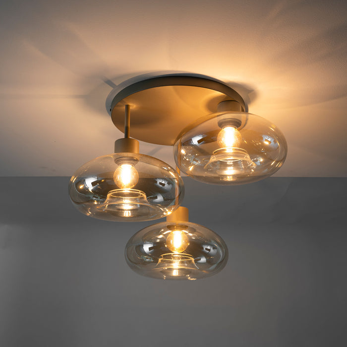 Plafondlamp Serene 3L | Beige