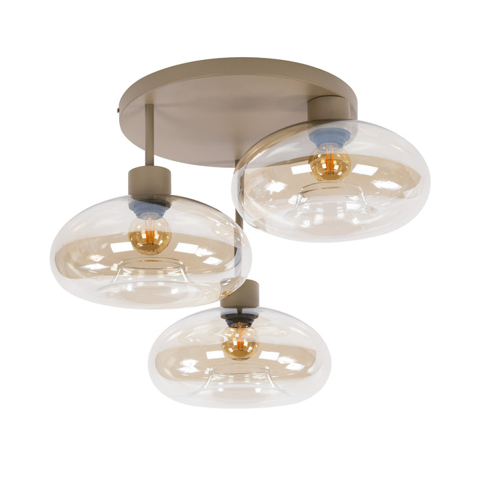 Plafondlamp Serene 3L | Beige