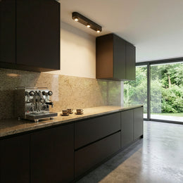 Plafondlamp Bar 3L | Sienna Bruin