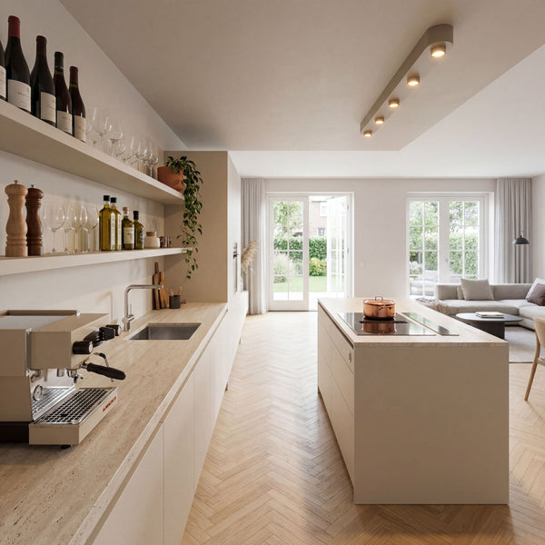 Plafondlamp Bar 5L | Beige