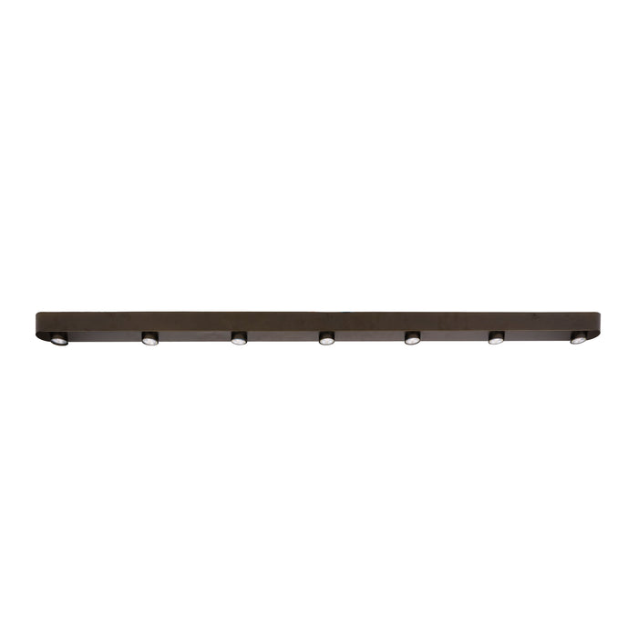 Plafondlamp Bar 7L | Sienna Bruin