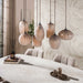 Hanglamp Altura | Bruin-frosted