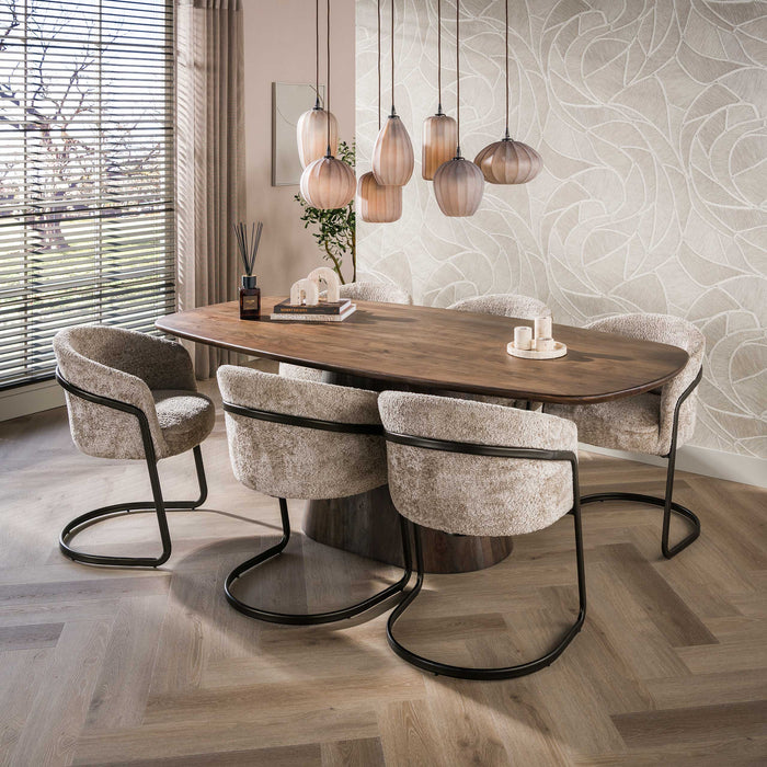 Hanglamp Altura | Bruin-frosted